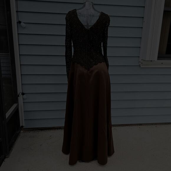 Vintage Beaded Lace Formal Gown by Creative Creations Size 10 | READ - Picture 2 of 16